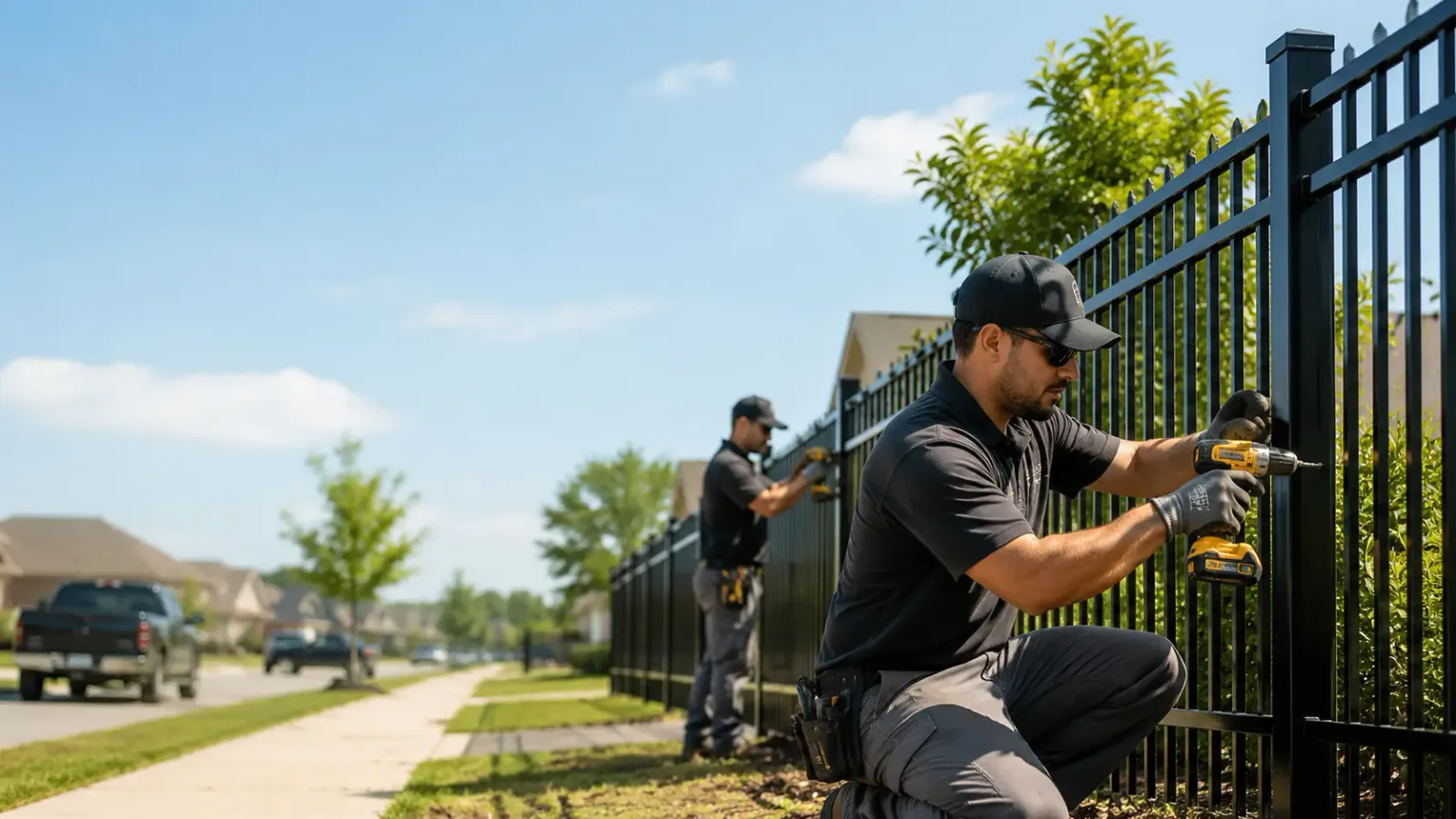 Metal Fence Installation in Dubach, LA